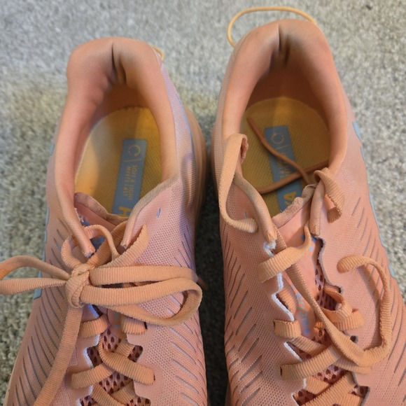 Hoka One Rincon 3 Women's Running Shoes Mock Peach size 9.5B - Picture 7 of 13